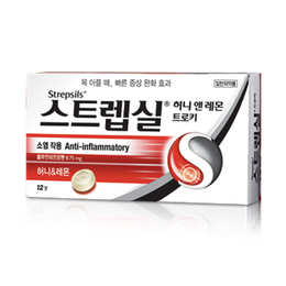 스트렙실 허니앤레몬 트로키